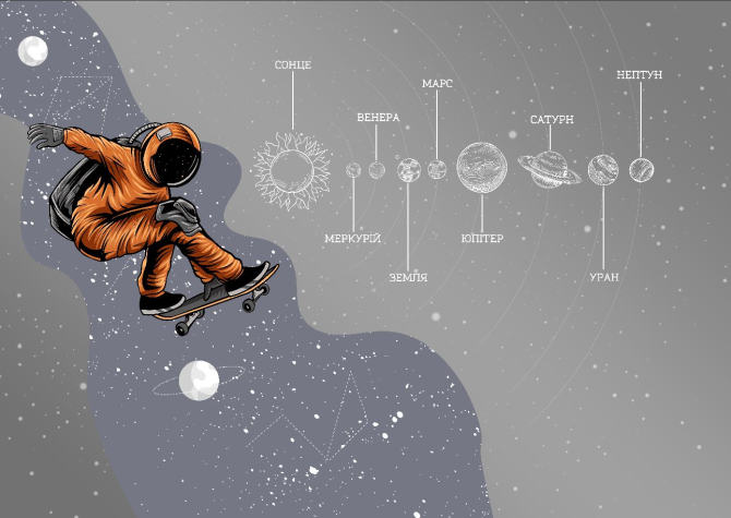 Фотообои в школу