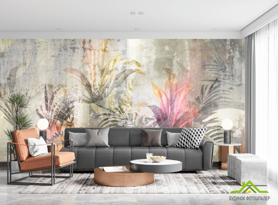 выбрать Фотошпалери Тропічні листя Каталог фотошпалер на стіну