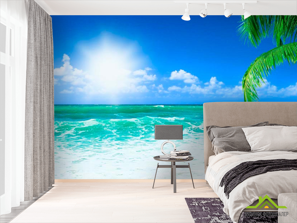 Фотошпалери Опівдні на узбережжі