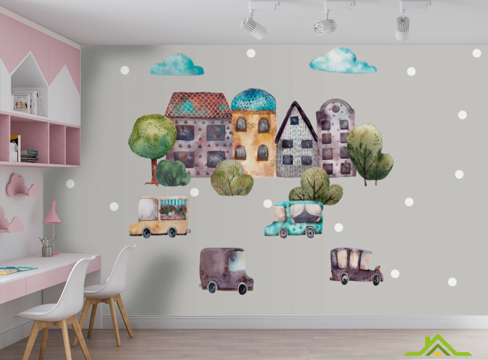 выбрать Фотообои Домики Каталог фотообоев на стену