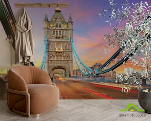 выбрать Фотообои Tower Bridge Фотообои, цвет: «» на стену