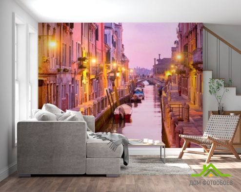 выбрать Фотообои Венеция Фотообои Фотообои Города: фото, разноцветный  на стену