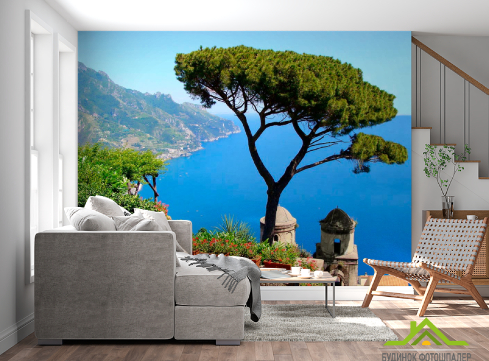 выбрать Фотошпалери Дерево над фортецею Каталог фотошпалер на стіну