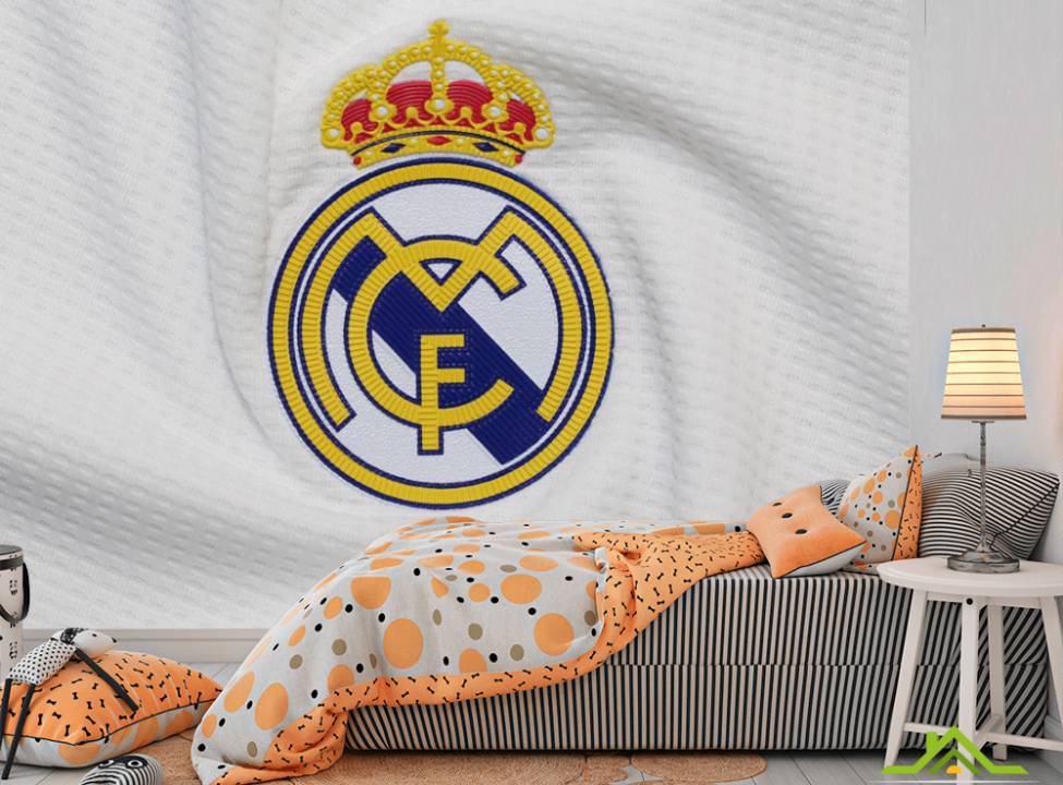 выбрать Фотошпалери нашивка Real Madrid Дитячі фотообої на стіну