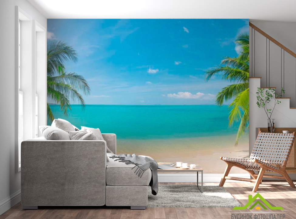 выбрать Фотошпалери Блакитний океан Фотошпалери Море на стіну