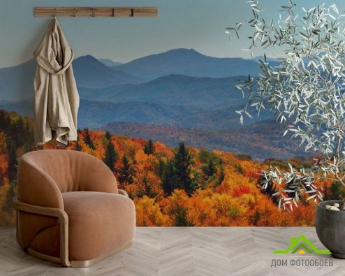 выбрать Фотообои Осення сказка гор Фотообои Фотообои Природа - Осень на стену