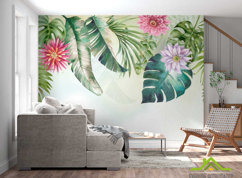 выбрать Фотошпалери тропічні листя Каталог фотошпалер на стіну