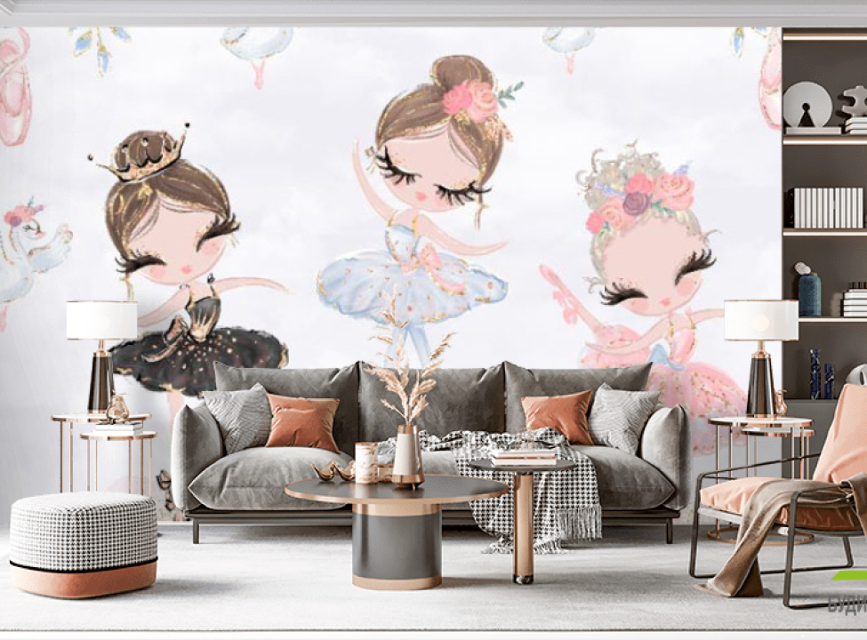 выбрать Фотошпалери принцеси з золотом Каталог фотошпалер на стіну