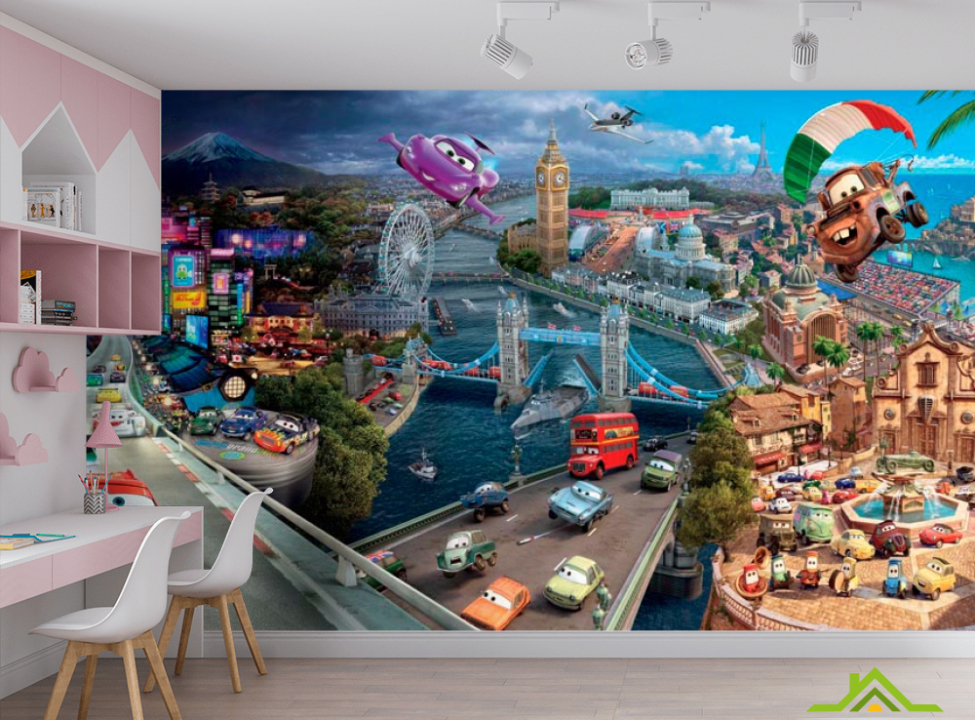 выбрать Фотошпалери Мир "Тачек" Каталог фотошпалер на стіну