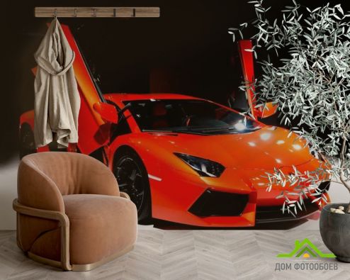 выбрать Фотошпалери Lamborghini Aventador F643 Червоні фотошпалери на стіну
