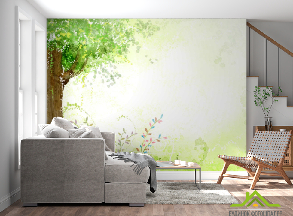 выбрать Фотообои Дерево Фотообои Иллюстрации на стену