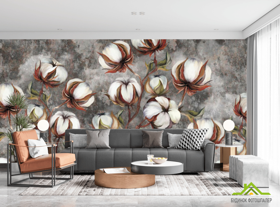 выбрать Фотошпалери Шерсть на тлі бетону Каталог фотошпалер на стіну