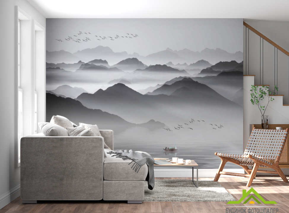 выбрать Фотошпалери Чб гори Каталог фотошпалер на стіну