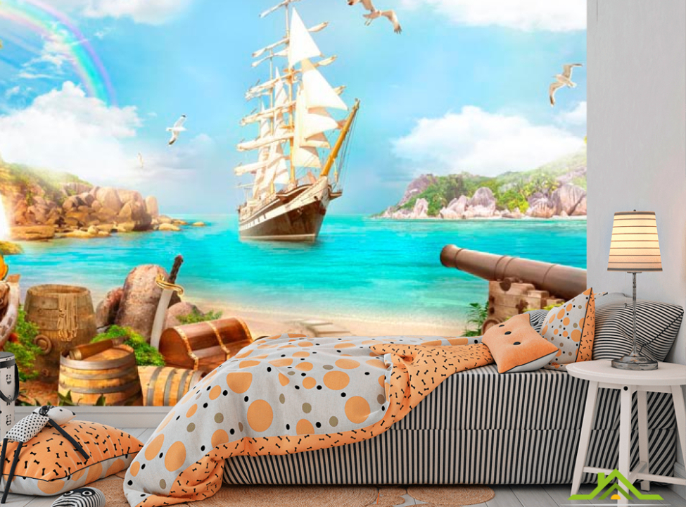 выбрать фотошпалери Корабель Каталог фотошпалер на стіну