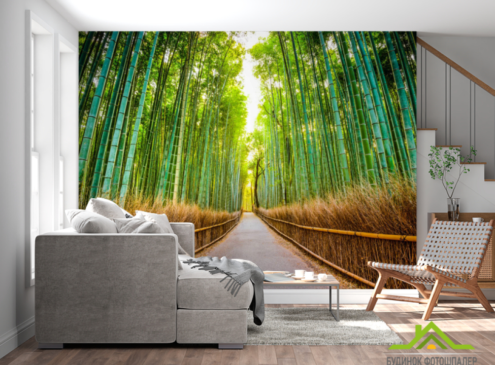 выбрать Фотошпалери Бамбуковий гай Каталог фотошпалер на стіну