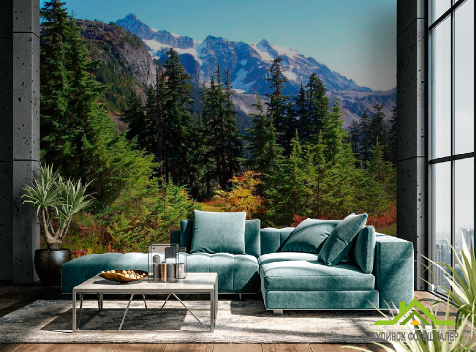 выбрать Фотошпалери Ялинки, гори Каталог фотошпалер на стіну