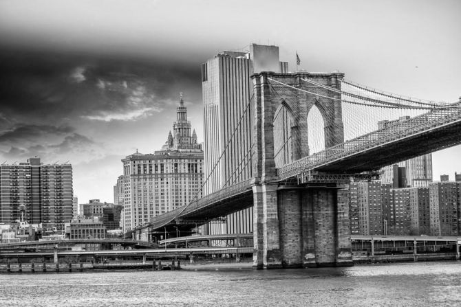 Фотообои Древний мост Бруклинский