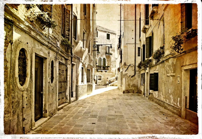 Фотообои Улочка