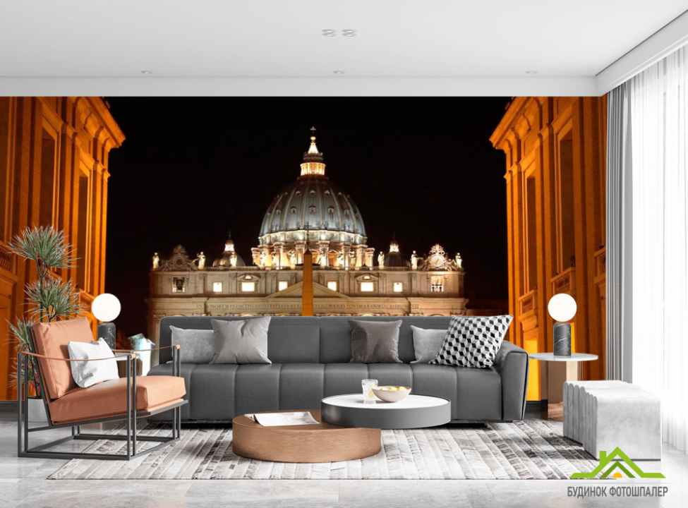 выбрать Фотошпалери Нічний Ватикан Каталог фотошпалер на стіну