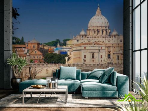 выбрать Фотообои Ватикан, Рим Фотообои Фотообои Италия: горизонталная, горизонтальная ориентация на стену