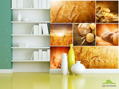 выбрать Фотошпалери Пшениця, хліб Фотошпалери Їжа і напої на стіну