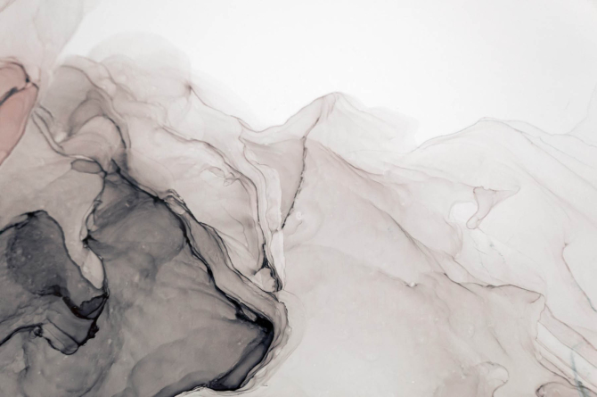 Фотообои Fluid art чёрно-белый