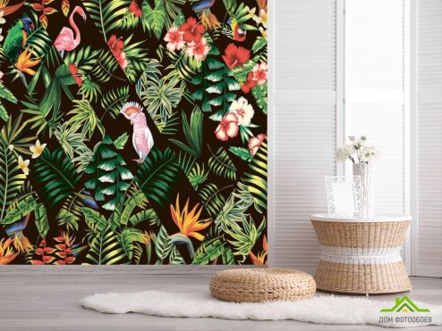 выбрать Фотообои Тропические листья  на стену