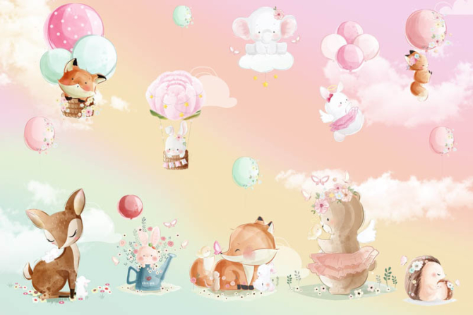 Фотошпалери милі звірята