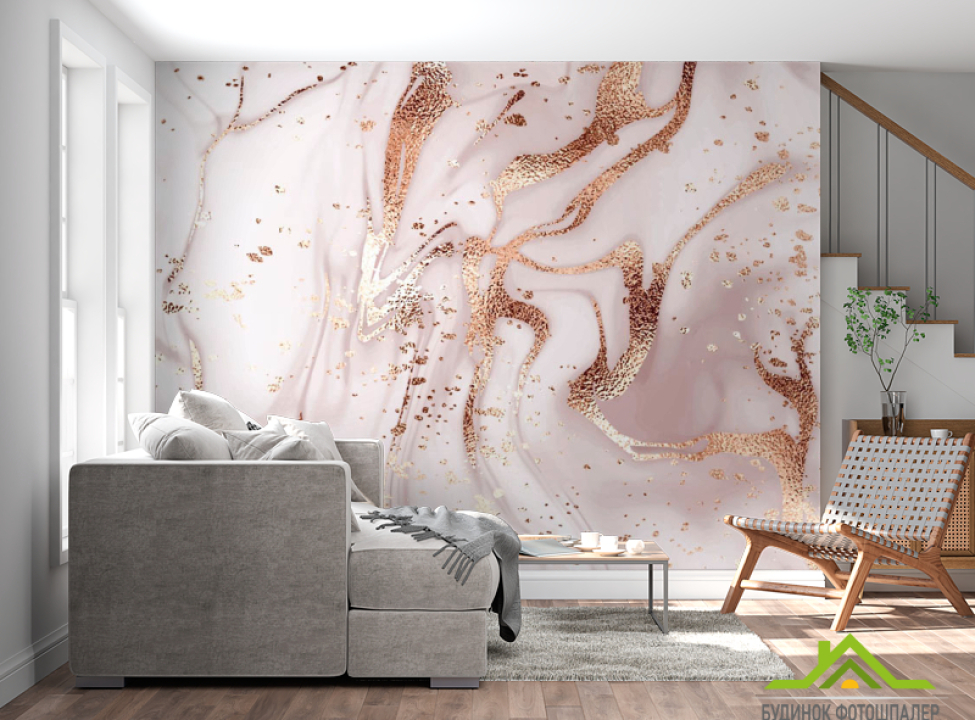 выбрать Фотошпалери Рожеве золото Каталог фотошпалер на стіну