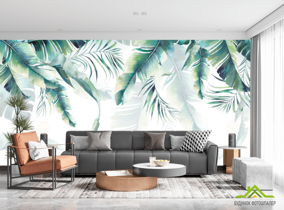 выбрать Фотошпалери листя зі стелі Каталог фотошпалер на стіну