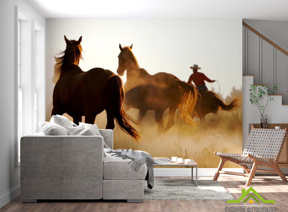 выбрать Фотообои Лошади в поле Каталог фотообоев на стену