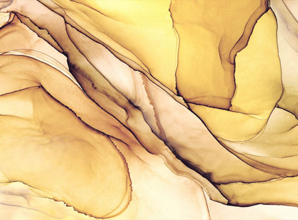 выбрать Фотообои Жёлтый флюид Фотообои Fluid art на стену