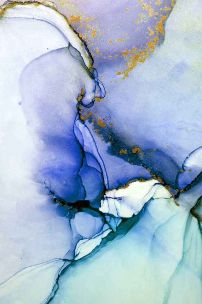 Фотообои Fluid art фиолетовый