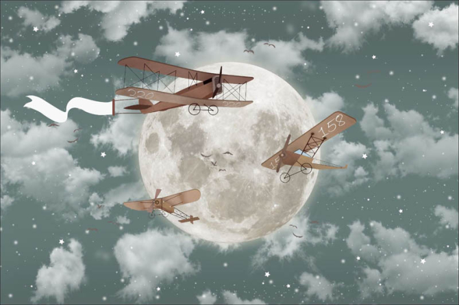 Фотошпалери Літаки