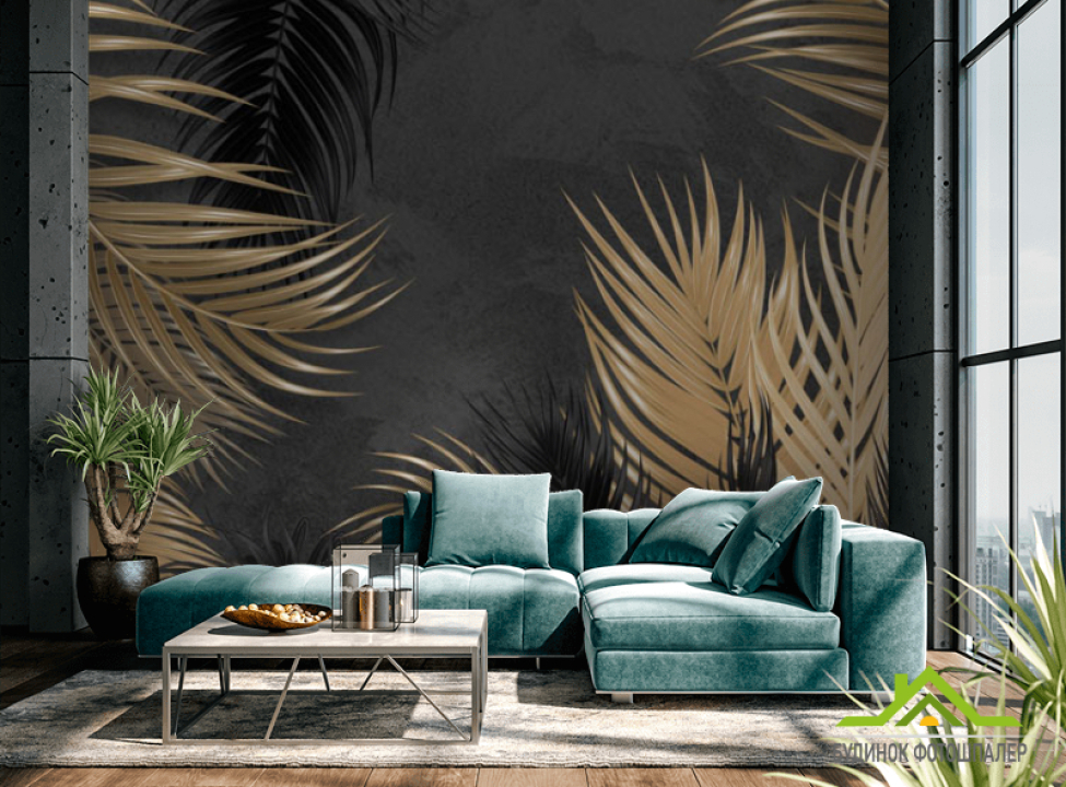 выбрать Фотошпалери пальмові гілки Каталог фотошпалер на стіну