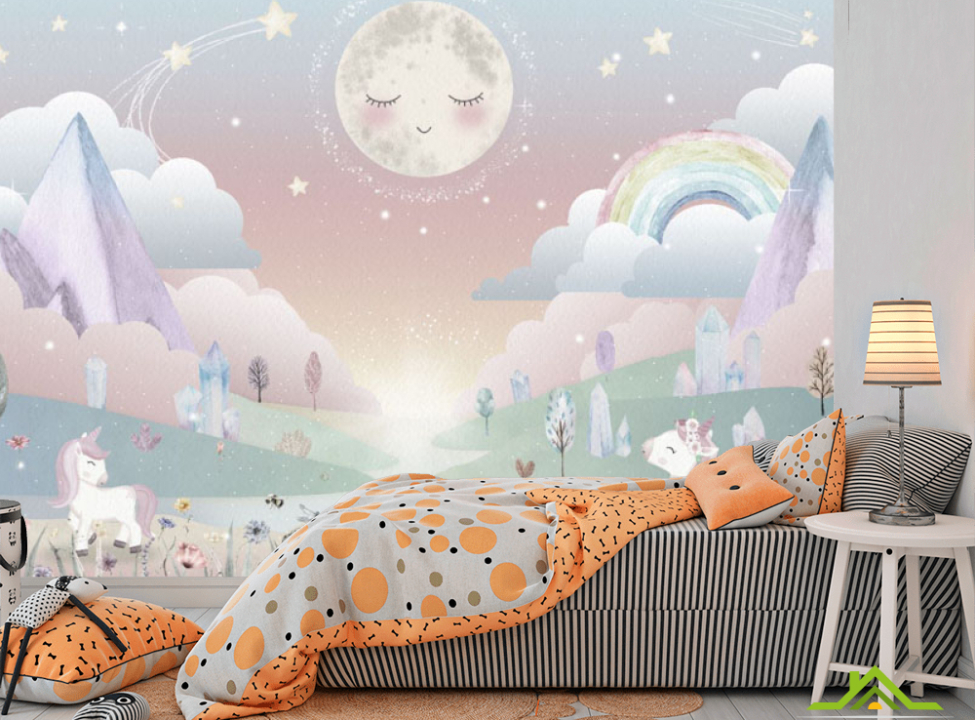 выбрать Фотошпалери Єдинорожці для дівчинки Каталог фотошпалер на стіну