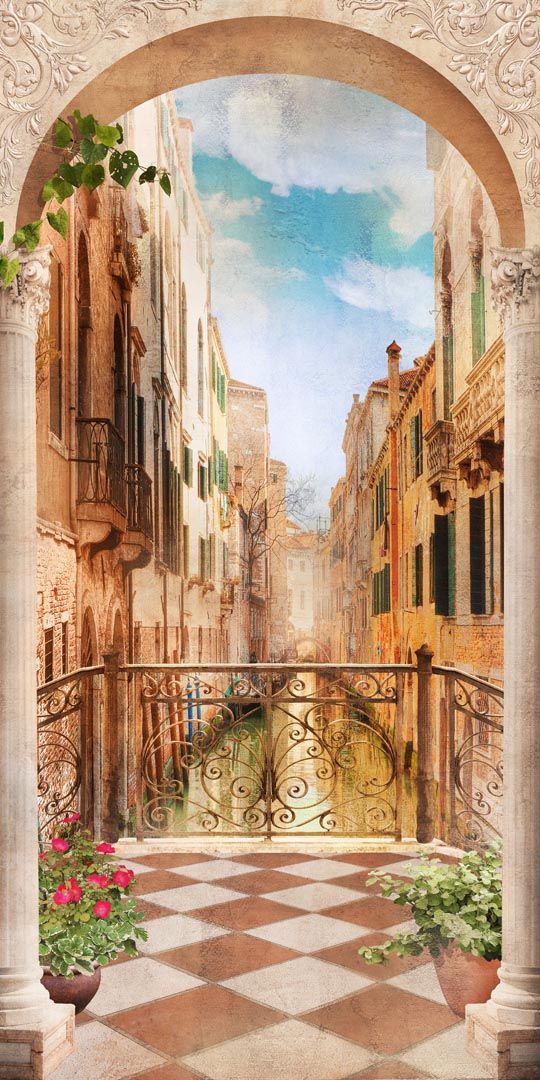 Фотообои Арка с видом на Венецию