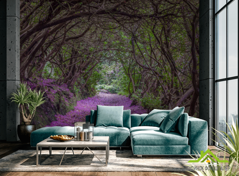 выбрать Фотошпалери Арка з квітів Каталог фотошпалер на стіну