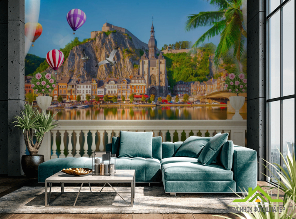 выбрать Фотошпалери Вид з вікна на архітектуру Каталог фотошпалер на стіну