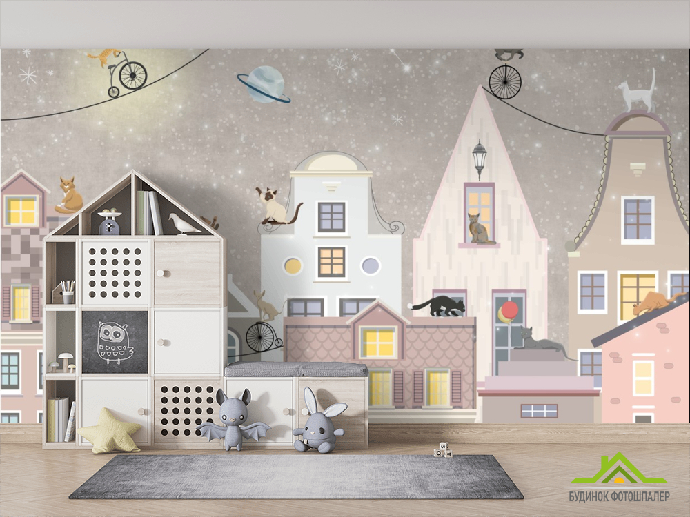 Фотошпалери будиночки