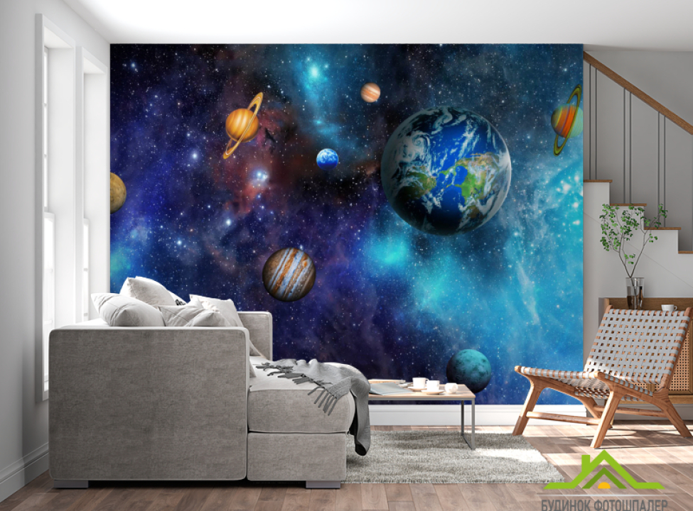выбрать Фотошпалери планети Сонячної системи Каталог фотошпалер на стіну