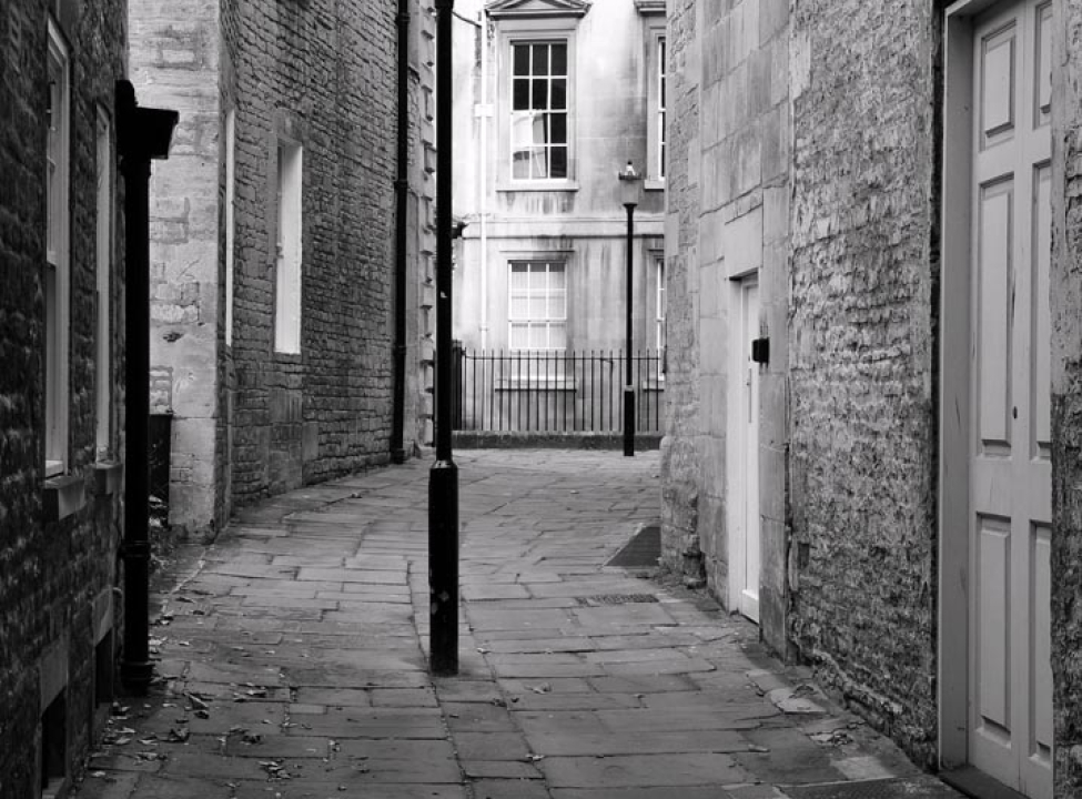 выбрать Фотообои серая улица Каталог фотообоев на стену