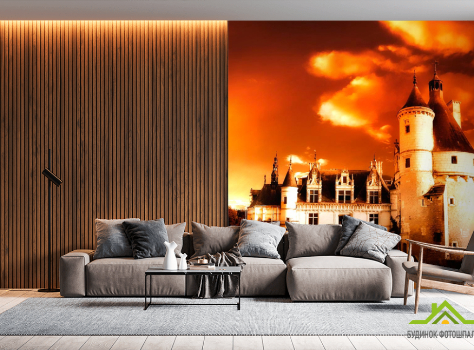 выбрать Фотошпалери Реставрація замку Каталог фотошпалер на стіну