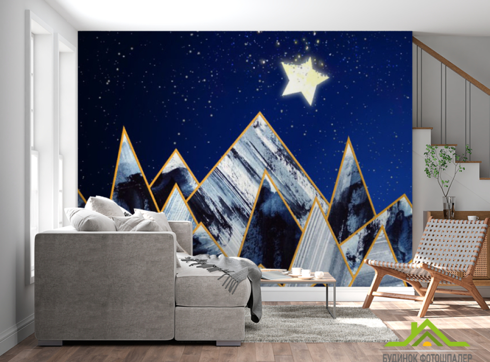 выбрать Фотошпалери 3D гори Каталог фотошпалер на стіну