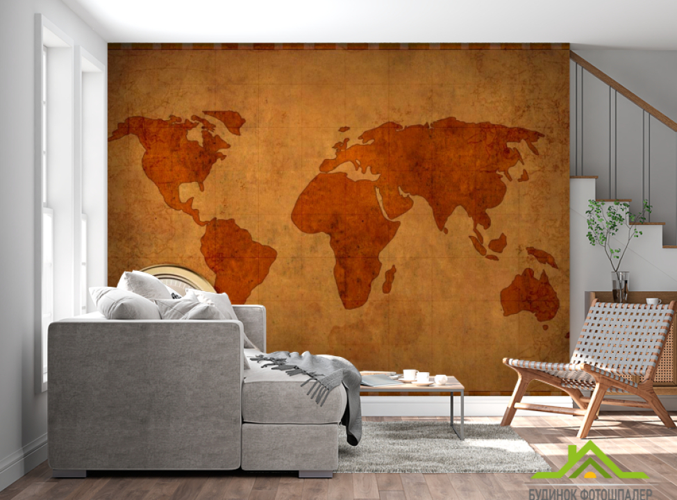 выбрать Фотошпалери Компас і карта світу Каталог фотошпалер на стіну