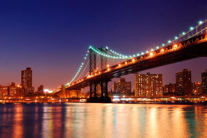 Фотообои Зачарованный  мост New York