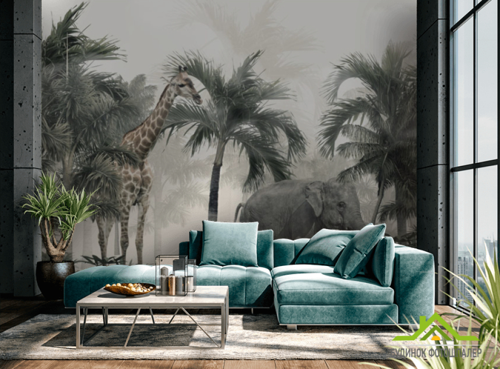 выбрать Фотошпалери пальми і тропічні тварини Каталог фотошпалер на стіну
