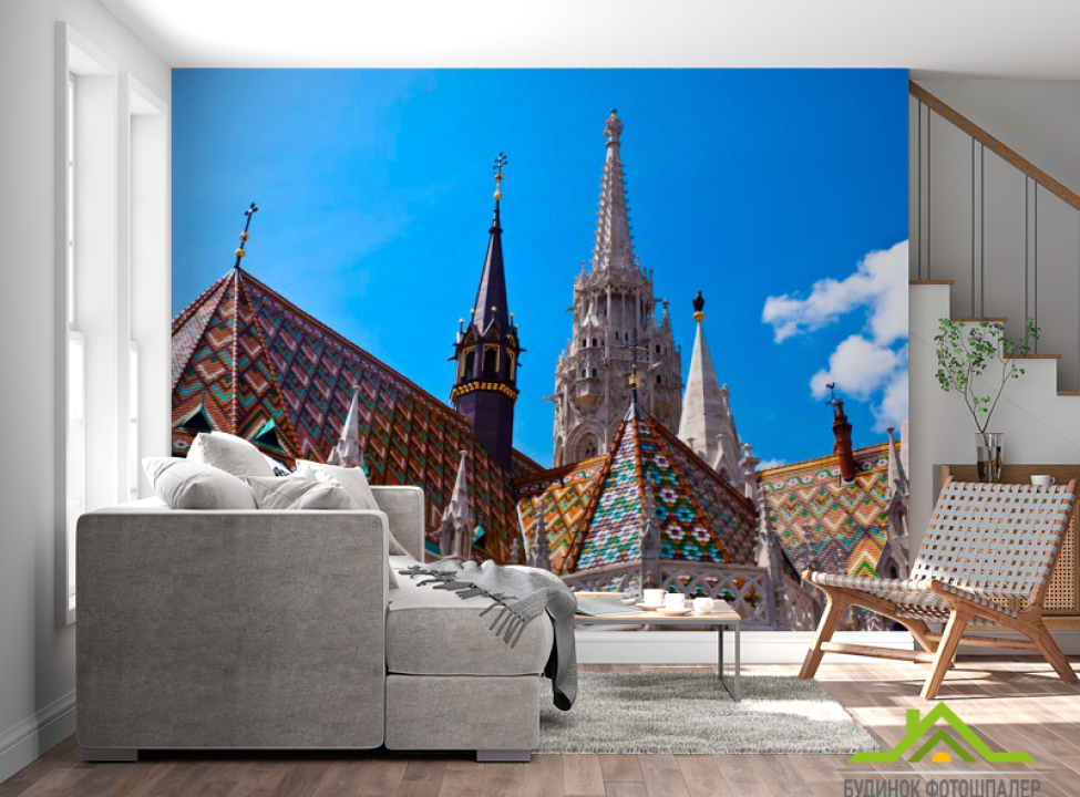 выбрать Фотообои Церковный замок Фотообои Архитектура на стену