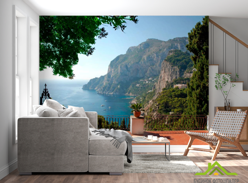 выбрать Фотошпалери Будиночок біля моря Каталог фотошпалер на стіну