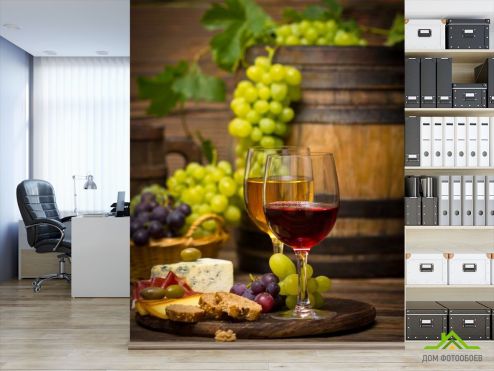 выбрать Фотообои вино и сыр Фотообои Еда и напитки на стену
